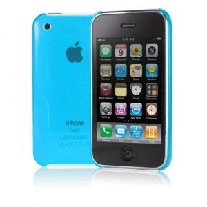  Cygnett Neon Fluoro Tint Slim Case Blue for iPhone 3G/3GS (CY0007CPNEO)